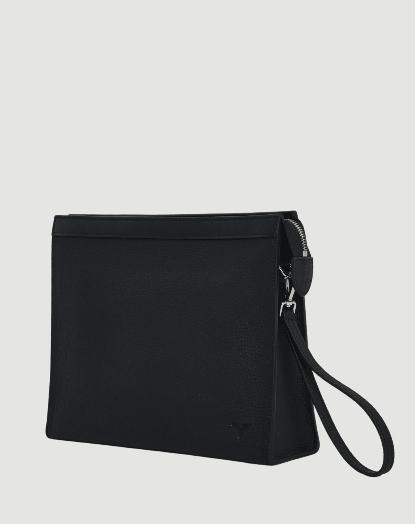 Siyah Deri Unisex Portföy Çanta - FOHM