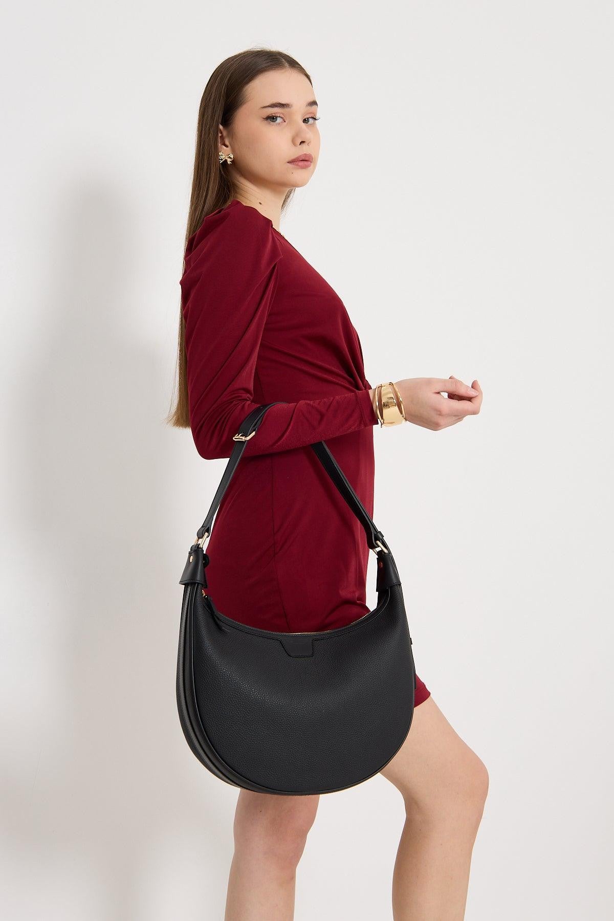 Kadın Deri Çapraz & Omuz Çantası - FOHM