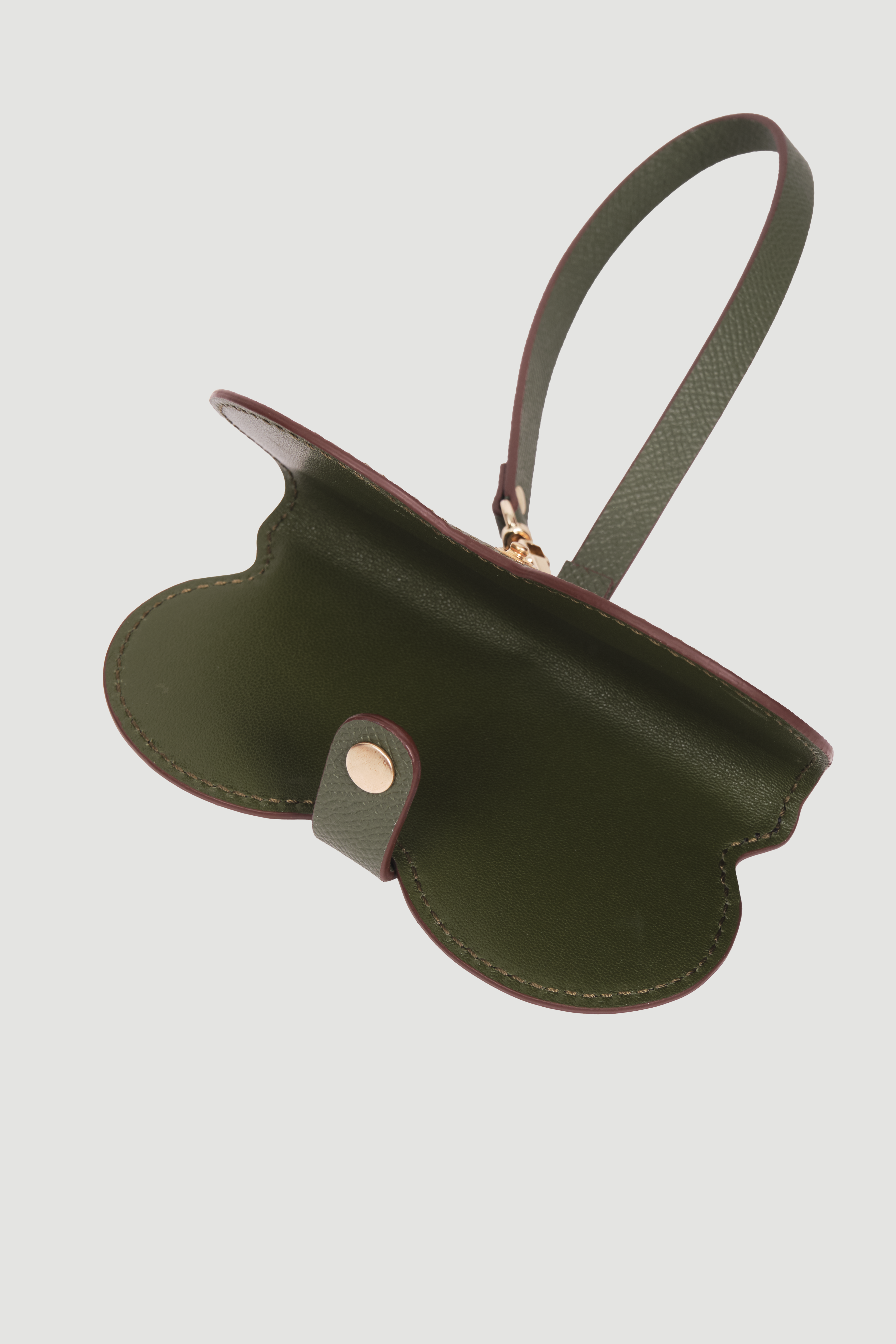 Deri Gözlük Kılıfı - Çantaya Asılabilir Model - FOHM