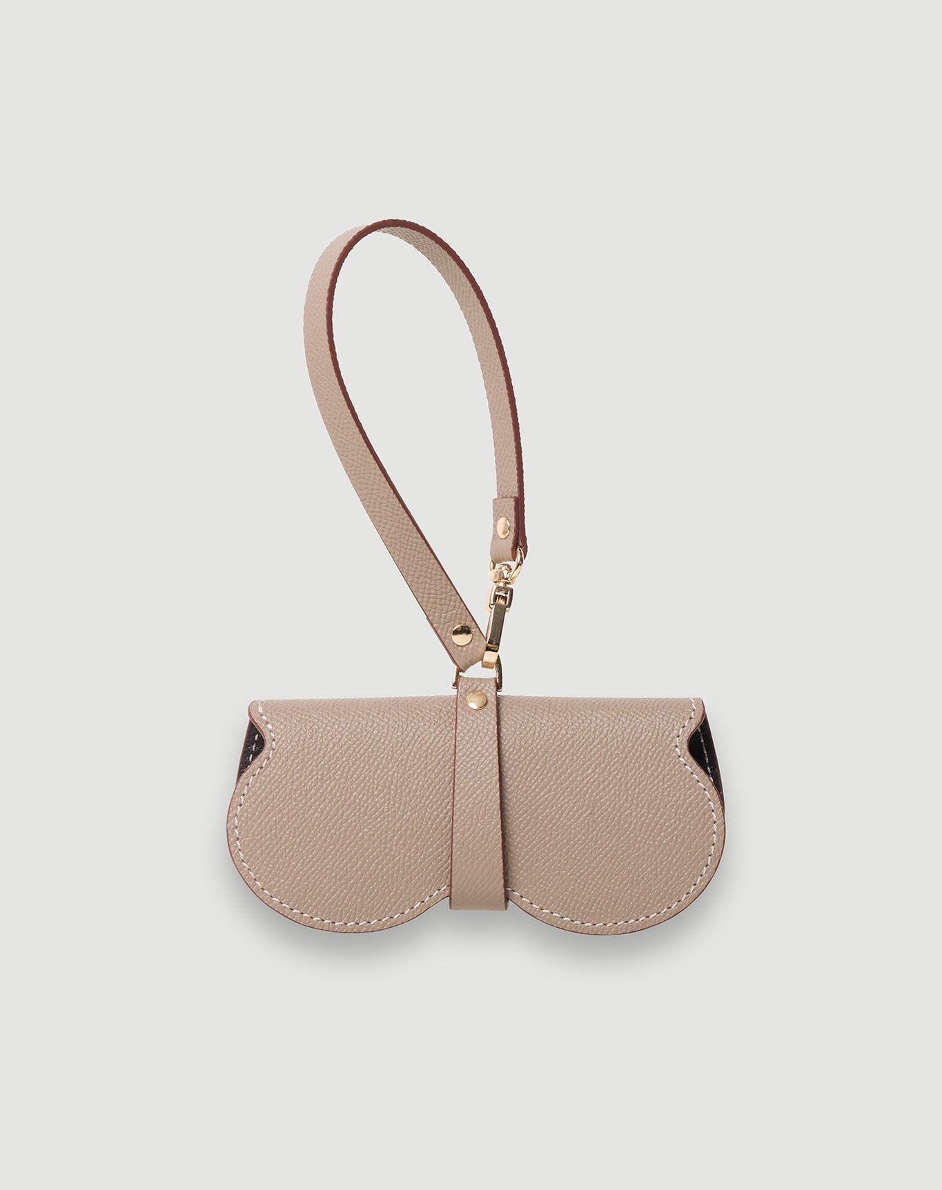 Deri Gözlük Kılıfı - Çantaya Asılabilir