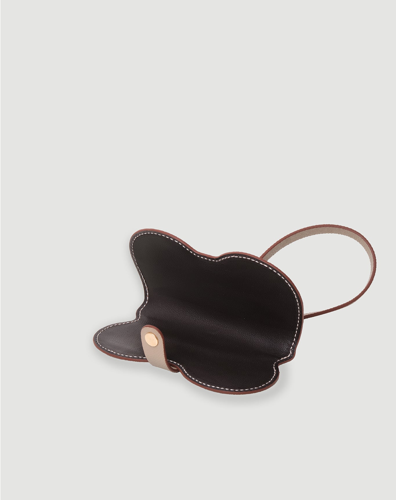 Deri Gözlük Kılıfı - Çantaya Asılabilir