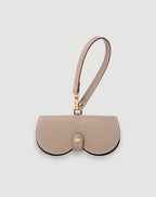 Deri Gözlük Kılıfı - Çantaya Asılabilir