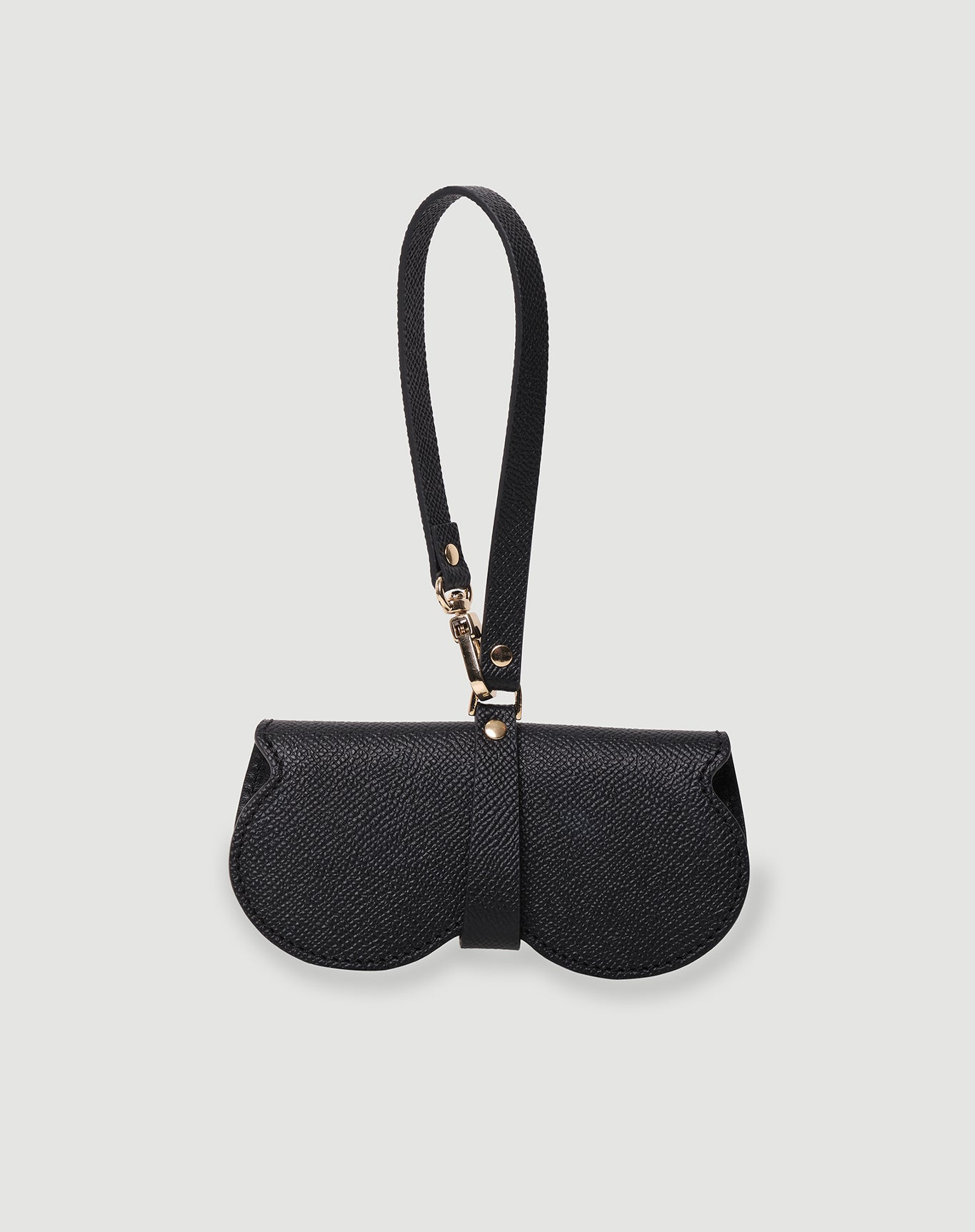 Deri Gözlük Kılıfı - Çantaya Asılabilir