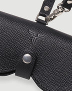 Deri Gözlük Kılıfı - Çantaya Asılabilir