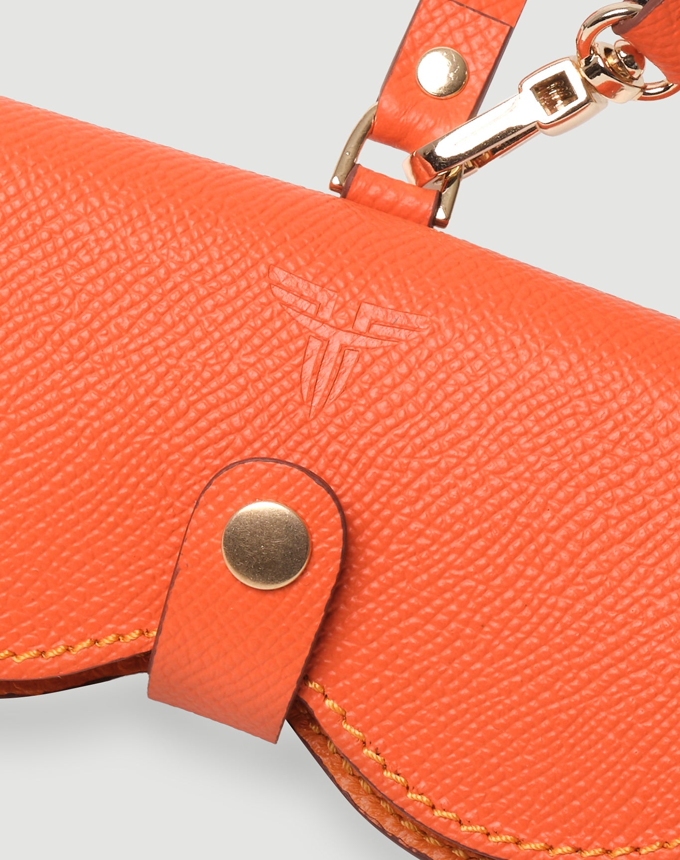 Deri Gözlük Kılıfı - Çantaya Asılabilir