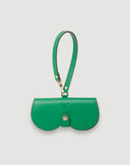 Deri Gözlük Kılıfı - Çantaya Asılabilir