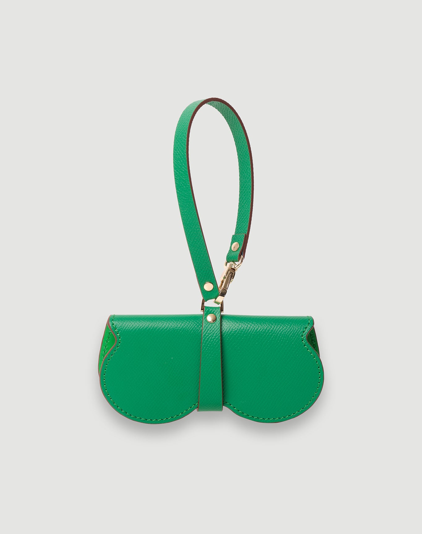 Deri Gözlük Kılıfı - Çantaya Asılabilir